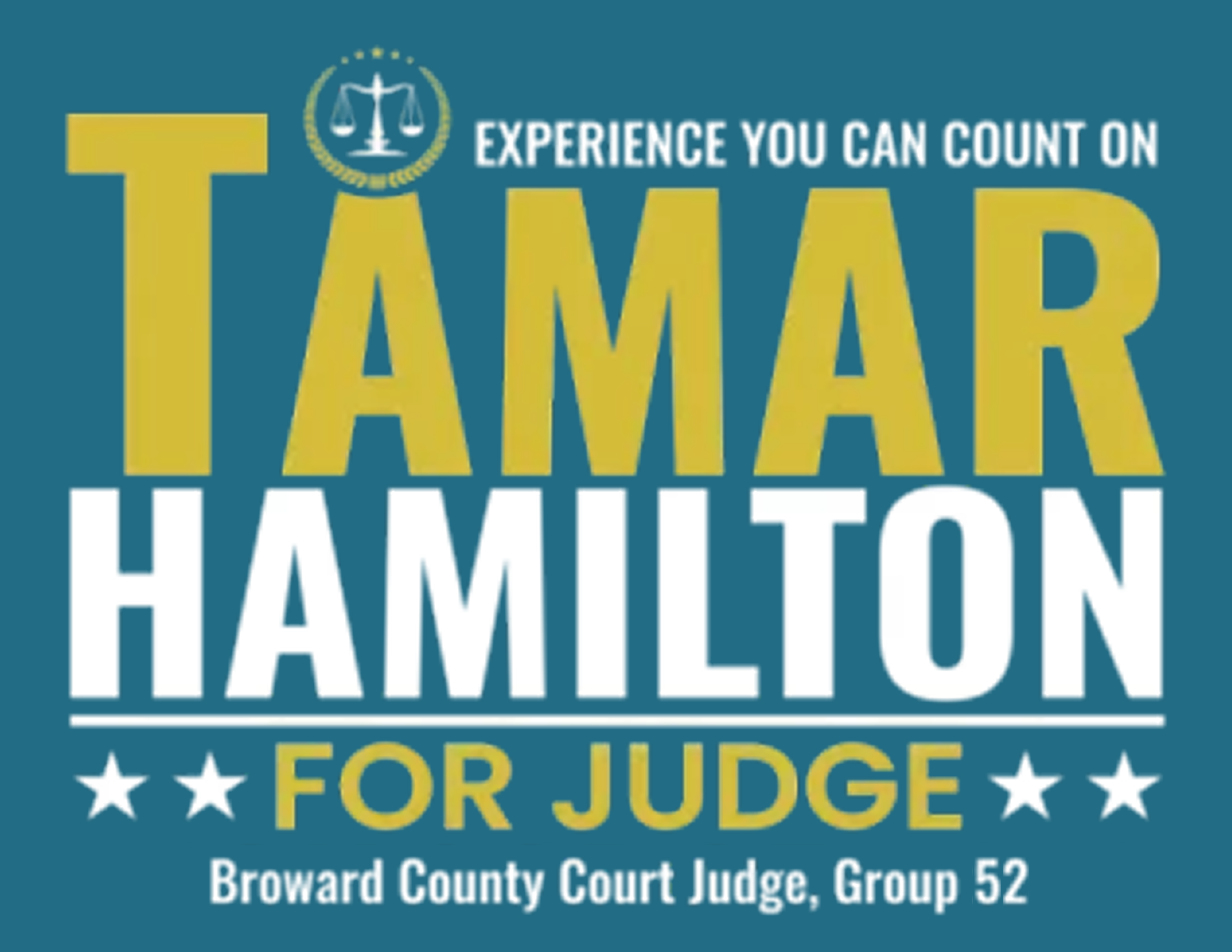 Tamar Hamilton for Judge